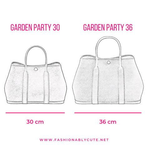 hermes garden party尺寸|hermes garden party sizes.